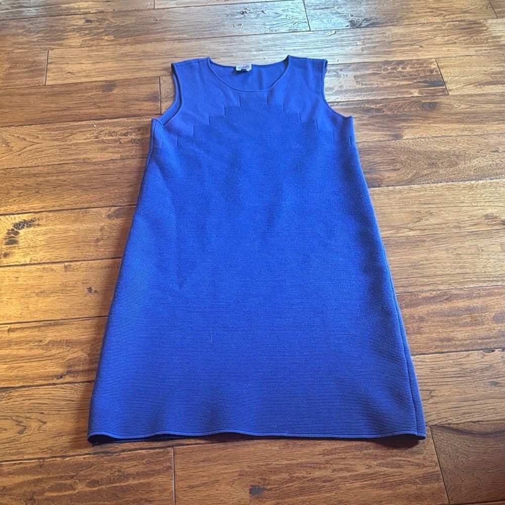 Armani Collezioni Cobalt Blue Mini Dress made in Italy 🇮🇹